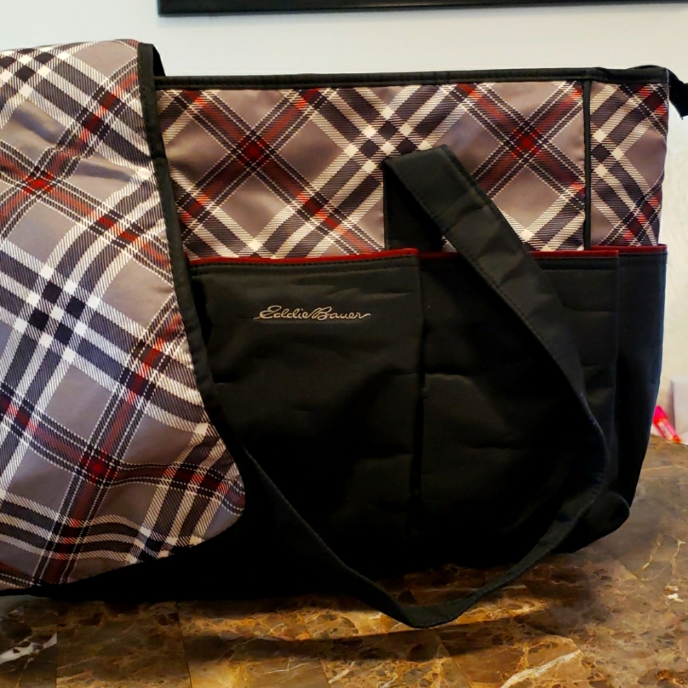 Eddie Bauer Diaper Bag with Changing Pad